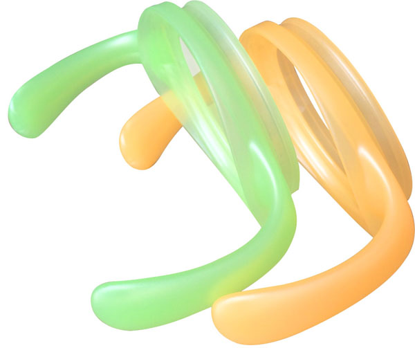 矇矇兔寬口奶瓶手柄