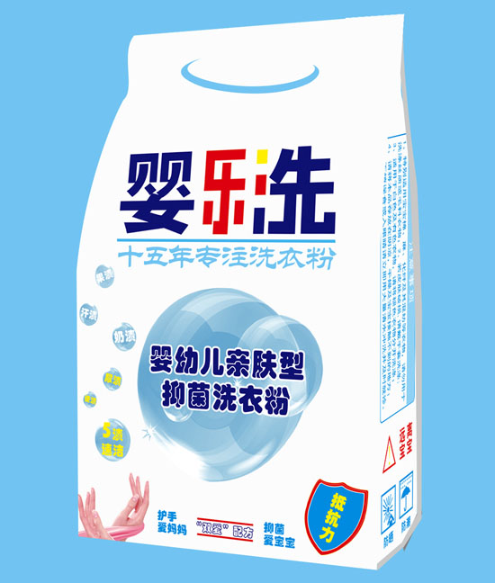 嬰樂洗嬰幼兒親膚型抑菌洗衣粉