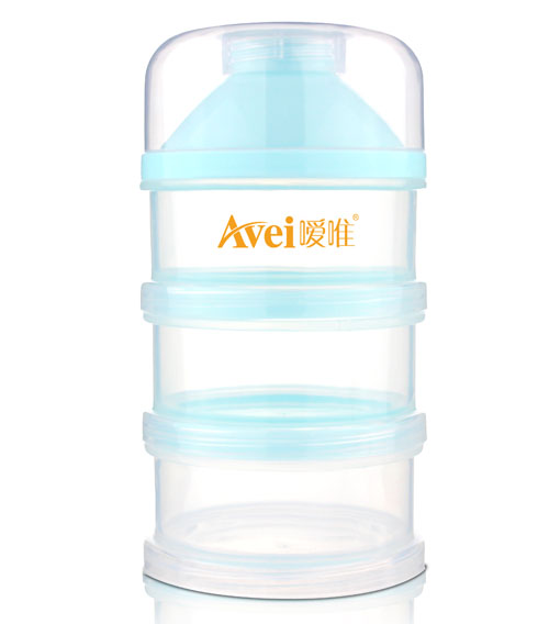 噯唯三層奶粉盒