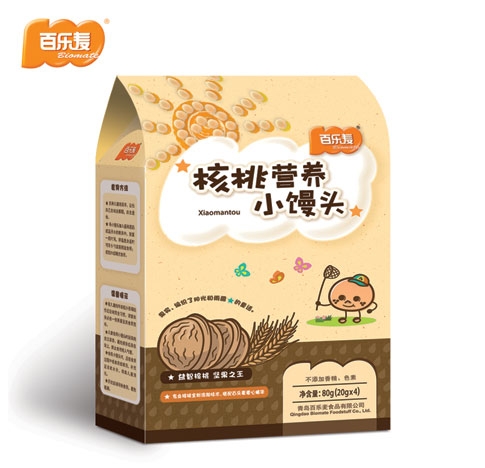 百樂麥核桃營養(yǎng)小饅頭