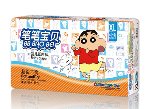 筆筆寶貝超柔干爽嬰兒紙尿褲XL碼