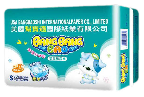 幫幫寶超薄舒適型嬰兒紙尿褲S30片