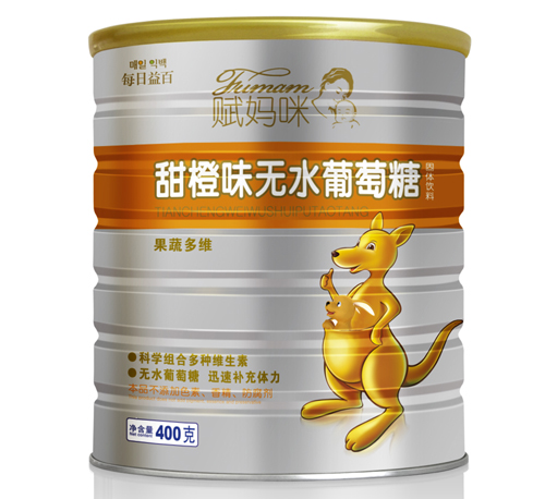 賦媽咪甜橙味無(wú)水葡萄糖