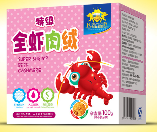 金盾愛嬰特級全蝦肉絨盒裝