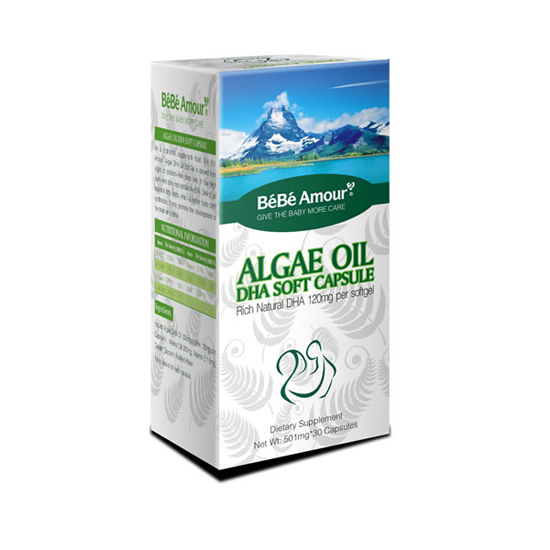 海藻DHA軟膠囊盒裝