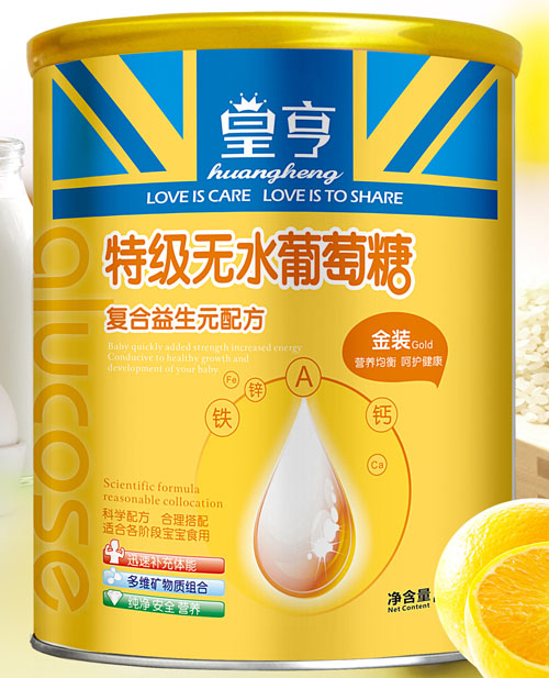 皇亨特級無水葡萄糖復合益生元配方