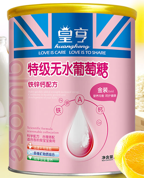 皇亨特級無水葡萄糖鐵鈣鋅配方