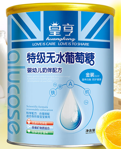 皇亨特級(jí)無水葡萄糖嬰幼兒奶伴配方