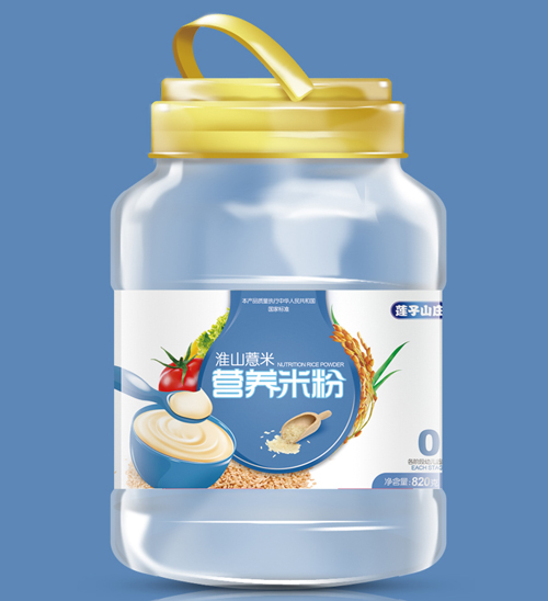 蓮子山莊淮山薏米營(yíng)養(yǎng)米粉0段桶裝