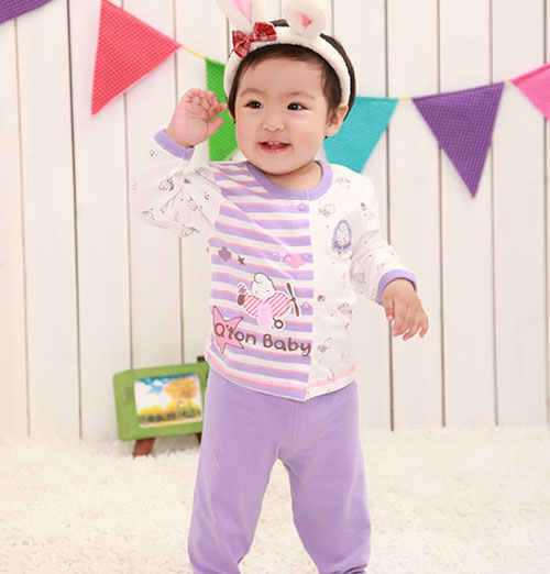 棉果果氨棉汗布動(dòng)力寶寶內(nèi)衣