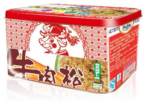 華亨營(yíng)養(yǎng)胡蘿卜味牛肉松