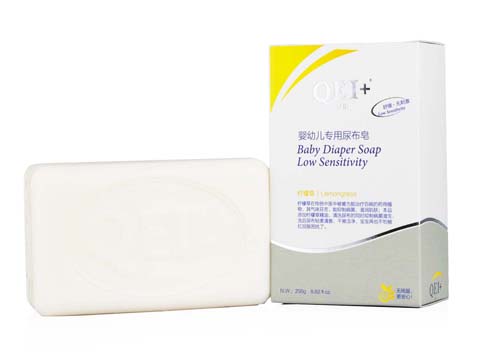 QEI+舒緩尿布皂(檸檬草)