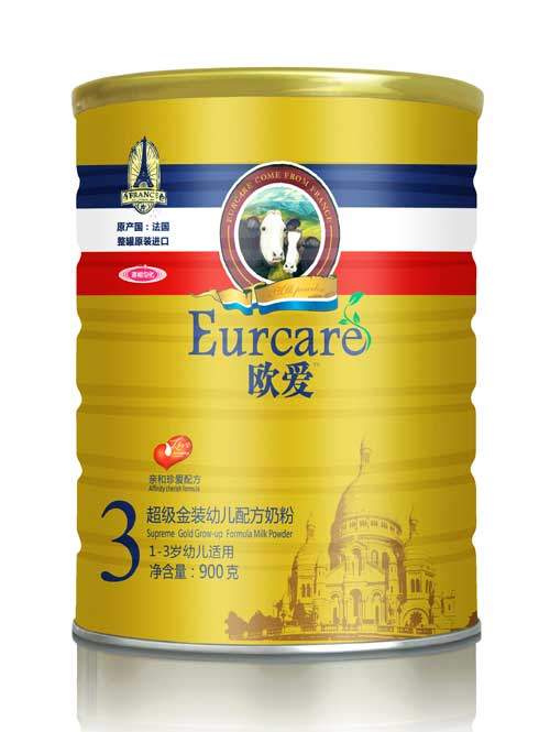 歐愛(ài)超級(jí)金裝嬰幼兒奶粉3段