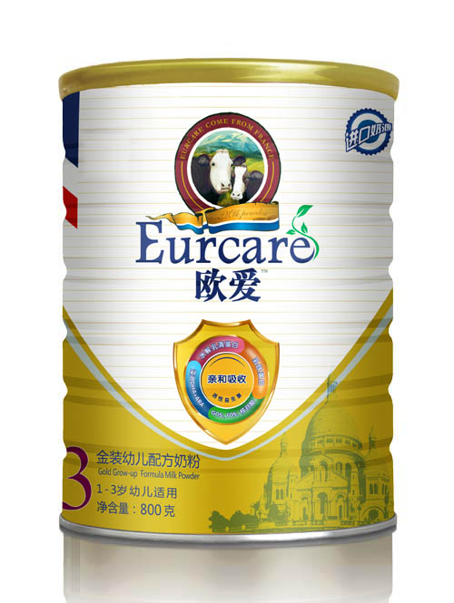 歐愛(ài)金裝系列進(jìn)口奶粉3段