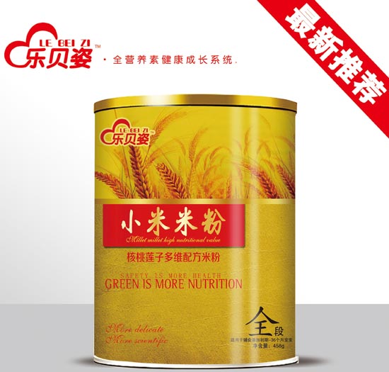 樂貝姿胡蘿卜小米米粉1段桶裝