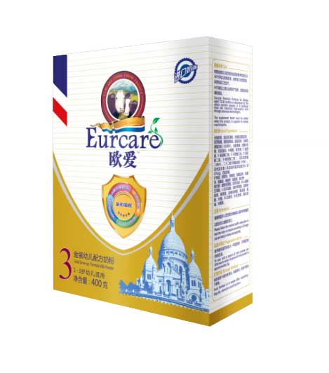 歐愛(ài)金裝幼兒配方奶粉(盒)3段