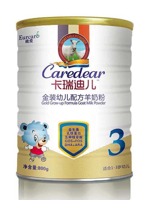 歐愛(ài)金裝幼兒配方羊奶粉3段