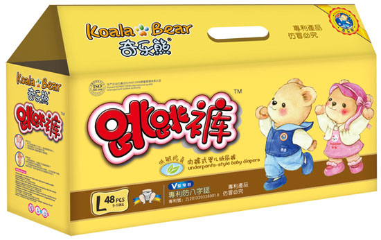 奇樂(lè)熊跳跳褲(拉拉褲)L碼48片