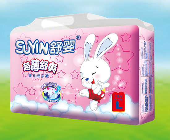 舒嬰超薄舒爽嬰兒紙尿褲L碼28片