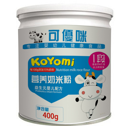 可優(yōu)咪益生元嬰幼兒配方奶米粉1段