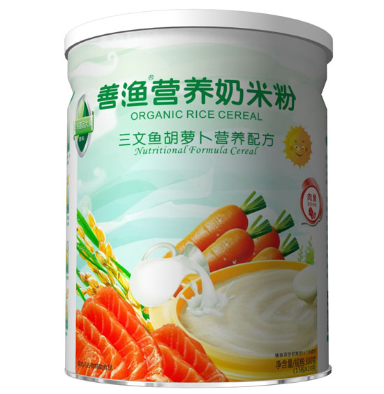 善漁三文魚(yú)胡蘿卜營(yíng)養(yǎng)奶米粉