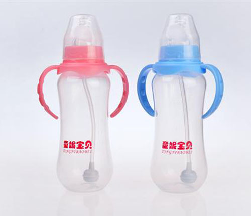 童妮寶貝帶手柄自動(dòng)PP奶瓶