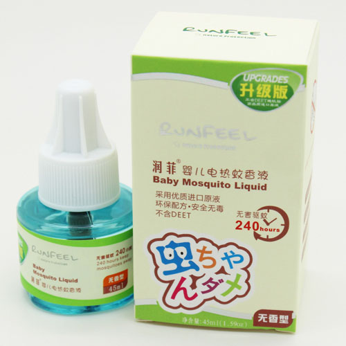 潤(rùn)菲嬰兒電熱蚊香液(無(wú)香型)