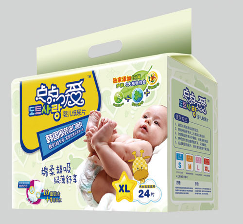 點點愛綿柔超吸嬰兒紙尿片XL碼