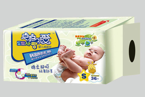 點點愛綿柔超吸嬰兒紙尿片S碼