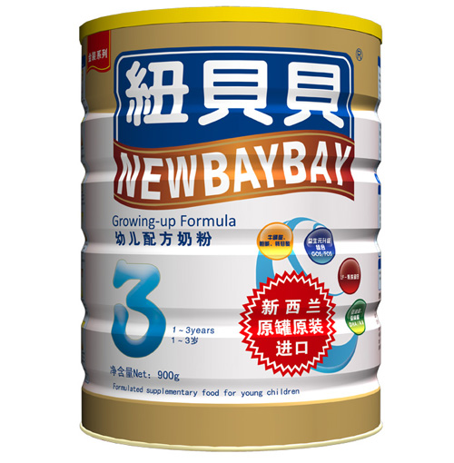 紐貝貝金裝幼兒配方奶粉900g
