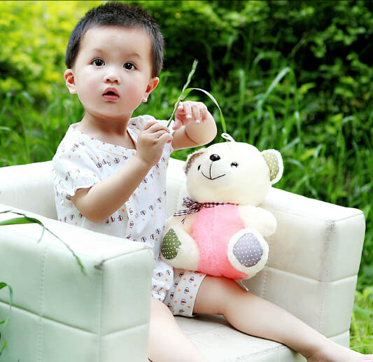 貝茜蒂皇冠碎花有機(jī)棉連體爬服