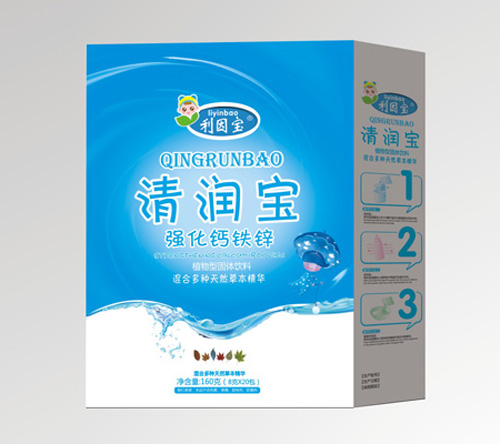 利因?qū)殢娀}鐵鋅清潤寶盒裝