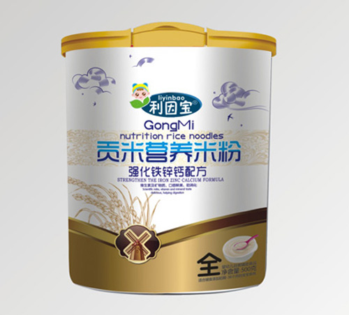 利因?qū)殢?qiáng)化鐵鋅鈣貢米營(yíng)養(yǎng)米粉全段聽裝