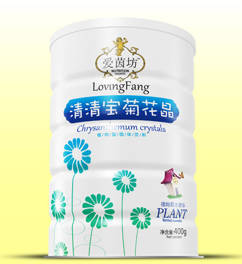 愛(ài)茵坊清清寶菊花晶鐵聽