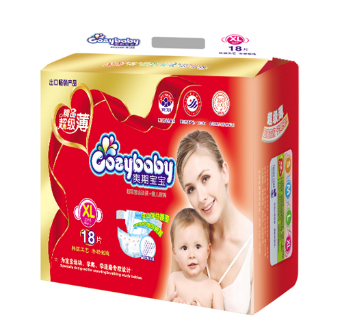 爽期寶寶超級薄健兒尿褲XL碼