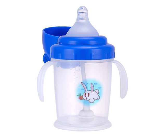 丘比兔三階段訓練杯(奶嘴型)180ml