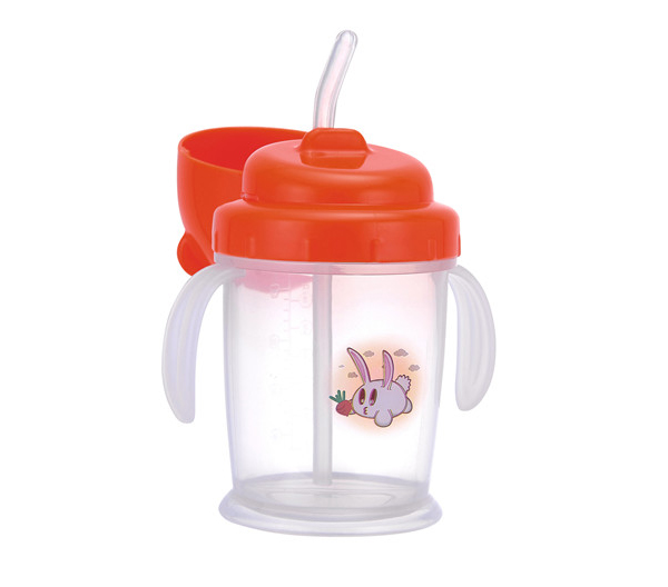 丘比兔三階段訓練杯(吸管型)180ml