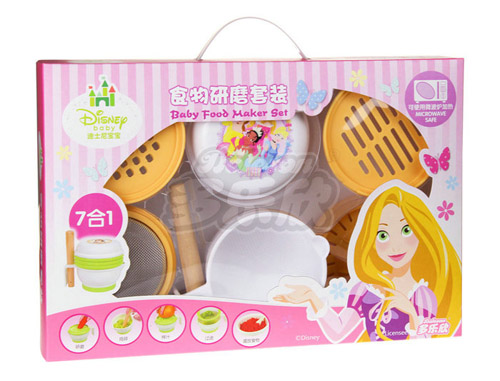迪士尼寶寶多功能食物研磨套裝7件套
