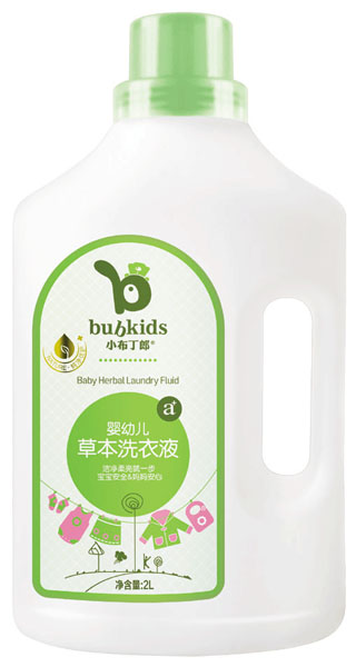 小布丁郎嬰幼兒草本洗衣液2L