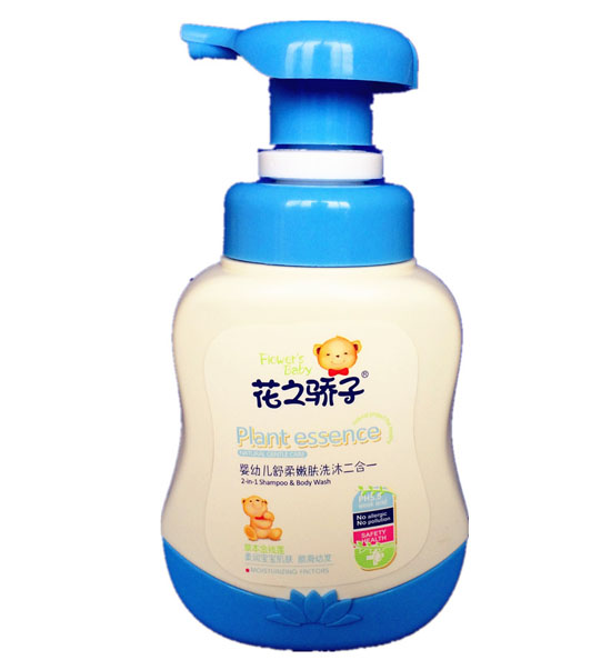 花之驕子嬰幼兒舒柔嫩膚洗沐二合一200ml