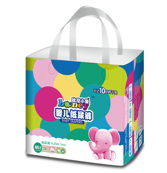 復(fù)件 哈尼小象超級(jí)薄嬰兒紙尿褲M(mǎn)碼24片