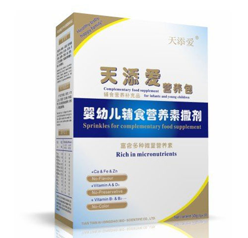 天添愛嬰幼兒輔食營養(yǎng)素撒劑