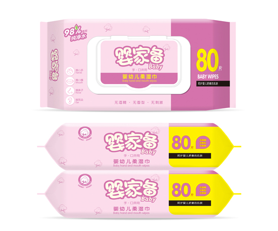 嬰家備嬰幼兒柔濕巾
