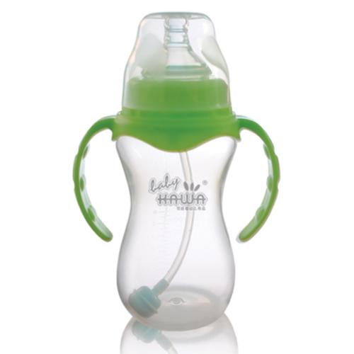 可娃圓弧形PP寬口自動奶瓶270ML