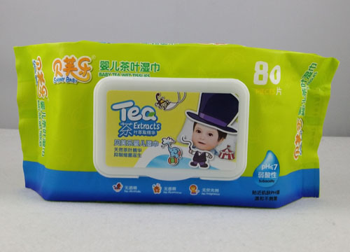 貝芙樂(lè)嬰兒茶葉濕巾