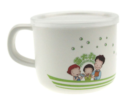 欣苗苗大叔密胺加蓋兒童杯
