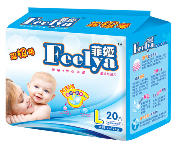 菲婭超薄棉柔嬰兒紙尿片L20片