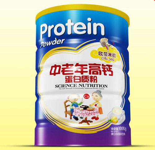 歐貝米拉中老年高鈣蛋白質粉鐵聽