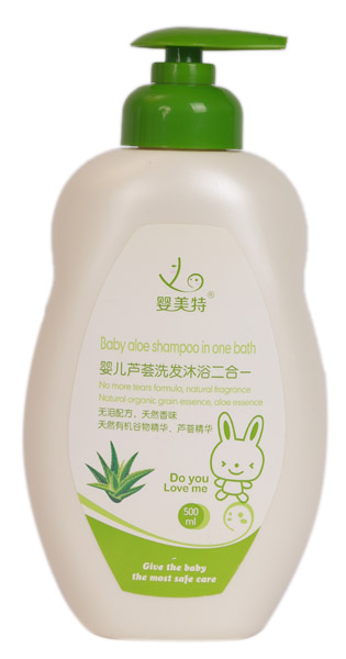 嬰美特嬰兒蘆薈洗發(fā)沐浴二合一500ml