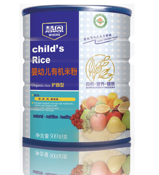 慧恩500克護(hù)腸有機米粉